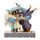 Disney Traditions By Jim Shore Aladin Genie Carpet Group Hug Figurine 7.87 Inch