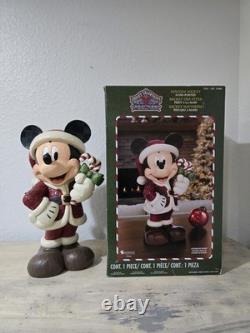 Disney Traditions Enesco Jim Shore Mickey Mouse peint pour les fêtes