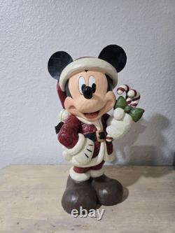 Disney Traditions Enesco Jim Shore Mickey Mouse peint pour les fêtes