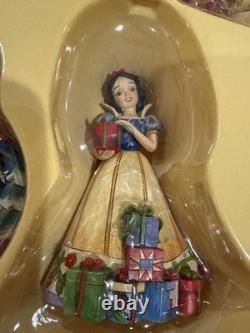 Disney Traditions Ensemble de décorations de Noël Blanche-Neige et les Sept Nains Jim Shore NEUF