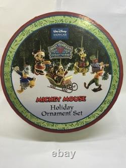 Disney Traditions Ensemble de décorations de Noël Mickey Mouse en boîte Franchise Disney