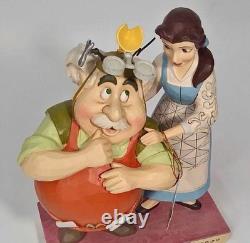 Disney Traditions Figurine Belle et Maurice « Fille dévouée » 6002806 Enesco