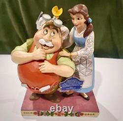 Disney Traditions Figurine Belle et Maurice « Fille dévouée » 6002806 Enesco