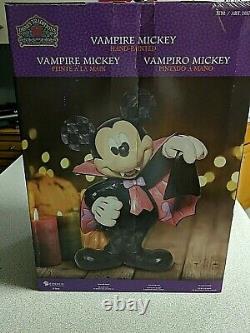 Disney Traditions Halloween 2021 Vampire Mickey 17 En Figurine Par Jim Shore