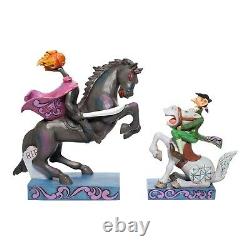 Disney Traditions Headless Horseman Jim Shore Figurine Heads Up Ichabod 6007059