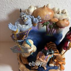 Disney Traditions Jim Shore Aladdin Génie Jasmine Rajah Jafar Abu Sultan étiquette Ndw