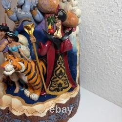 Disney Traditions Jim Shore Aladdin Génie Jasmine Rajah Jafar Abu Sultan étiquette Ndw