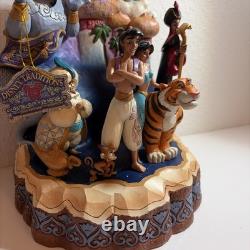 Disney Traditions Jim Shore Aladdin Génie Jasmine Rajah Jafar Abu Sultan étiquette Ndw