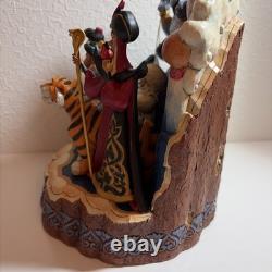 Disney Traditions Jim Shore Aladdin Génie Jasmine Rajah Jafar Abu Sultan étiquette Ndw