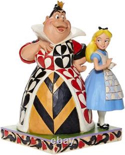 Disney Traditions Jim Shore Alice et la Reine de Cœur Figurine 6008069