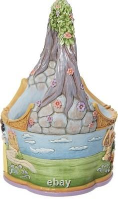 Disney Traditions Jim Shore Blanche-Neige avec panier et 3 œufs, neuf en boîte, magnifique
