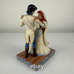 Disney Traditions Jim Shore Bonheur conjugal Ariel et Éric Figurine de mariage 4056749
