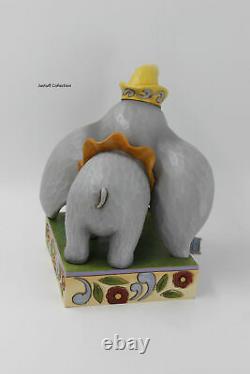 Disney Traditions Jim Shore Dumbo & Timothy Forever Together Rare Figurine