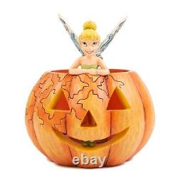 Disney Traditions Jim Shore Enesco A Pixie Teat Tinker Bell Pumpkin Halloween