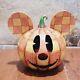 Disney Traditions Jim Shore Enesco Porte-bougie Mickey Mouse Joyeux Halloween