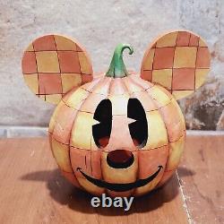 Disney Traditions Jim Shore Enesco Porte-bougie Mickey Mouse Joyeux Halloween