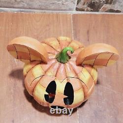 Disney Traditions Jim Shore Enesco Porte-bougie Mickey Mouse Joyeux Halloween