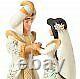 Disney Traditions Jim Shore Jasmine & Aladdin Mariage Un Souhait Devenu Réalité Bnib Htf
