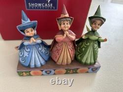Disney Traditions Jim Shore La Belle au bois dormant Fées Invités royaux Enesco rare