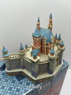 Disney Traditions Jim Shore Le Château du Vrai Amour 4011140 Figurine avec Boîte Aurora