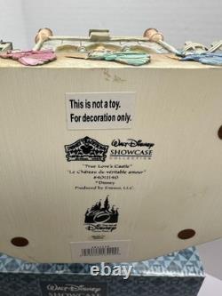 Disney Traditions Jim Shore Le Château du Vrai Amour 4011140 Figurine avec Boîte Aurora
