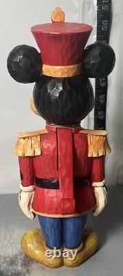 Disney Traditions/Jim Shore MICKEY SALUTATIONS Casse-Noisette WD SHOWCASE COL. RARE