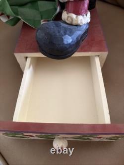 Disney Traditions Jim Shore Mickey Mouse Ensemble de Joie des Fêtes Boîte à Tiroir 13''