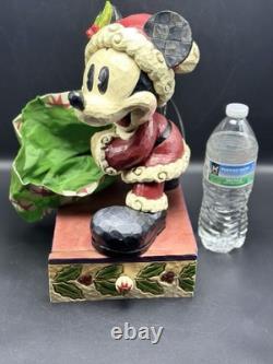 Disney Traditions Jim Shore Mickey Mouse Ensemble de Joie des Fêtes Boîte à Tiroir de 13''