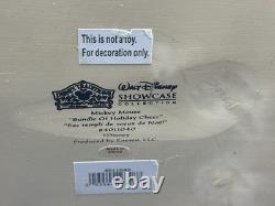 Disney Traditions Jim Shore Mickey Mouse Ensemble de Joie des Fêtes Boîte à Tiroir de 13''