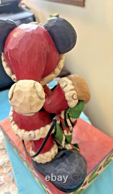 Disney Traditions Jim Shore Mickey Mouse Ensemble de joie de Noël 13'