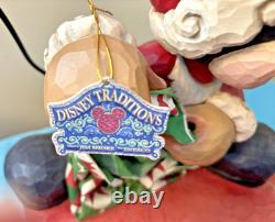 Disney Traditions Jim Shore Mickey Mouse Ensemble de joie de Noël 13'
