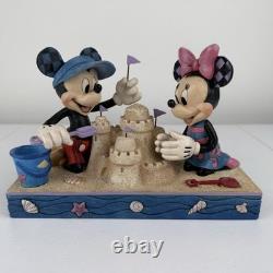 Disney Traditions Jim Shore Mickey Mouse Minnie Amoureux du bord de mer 4050413 Figu