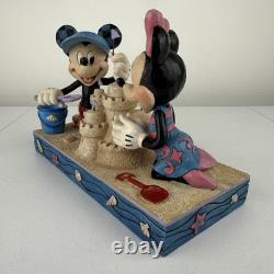 Disney Traditions Jim Shore Mickey Mouse Minnie Amoureux du bord de mer 4050413 Figu