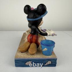 Disney Traditions Jim Shore Mickey Mouse Minnie Amoureux du bord de mer 4050413 Figu