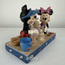 Disney Traditions Jim Shore Mickey Mouse Minnie Amoureux du bord de mer 4050413 Figu