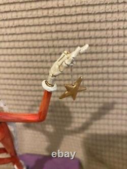 Disney Traditions Jim Shore Père Noël Jack Arrive en Ville SUPER RARE
