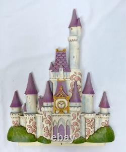 Disney Traditions Jim Shore Princesse de l’Amour Château Violet Plat SANS BASE Enesco