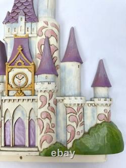 Disney Traditions Jim Shore Princesse de l’Amour Château Violet Plat SANS BASE Enesco