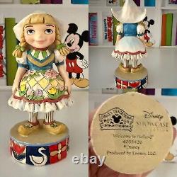 Disney Traditions Jim Shore Sonate de It's a Small World avec socle et 1ère série de 6 figurines