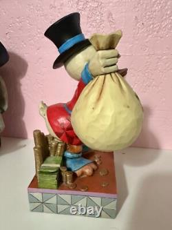 Disney Traditions Jim Shore Statue de Scrooge McDuck Une richesse de richesses par Enesco