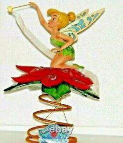 Disney Traditions Jim Shore Tinkerbell A Touch Of Sparkle 4023546 Tree Topper