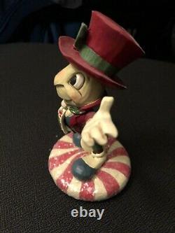 Disney Traditions Jolly Jiminy Jiminy Cricket Figurine. Pas De Boîte. États-unis Vendeur