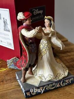Disney Traditions Le Premier Spectacle de Danse - Blanche-Neige et le Prince Jim Shore Figurine en Boîte
