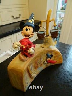 Disney Traditions Mickey Fantasia Invoquer Les Étoiles 75 Ans Anniversaire