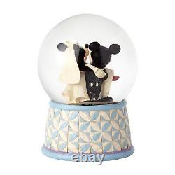 Disney Traditions Mickey & Minnie Mouse Heureux Pour Toujours Globe