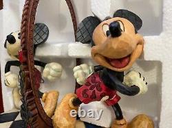 Disney Traditions Mickey Mouse 80 Ans D'anniversaire De Rire Par Jim Shore