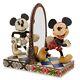 Disney Traditions Mickey Mouse 80 Ans De Rire 4011748 Jim Shore Flambant Neuf