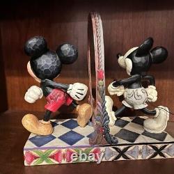 Disney Traditions Mickey Mouse Figurine 80 Ans Rire Jim Shore Enesco & Box