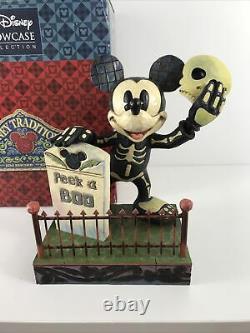 Disney Traditions Peek-a-boo Mickey Jim Shore Halloween Glow In The Dark 4011043