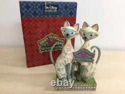 Disney Traditions Scheming Suitors Si & Am Lady & The Tramp 4007215 Enesco Withbox